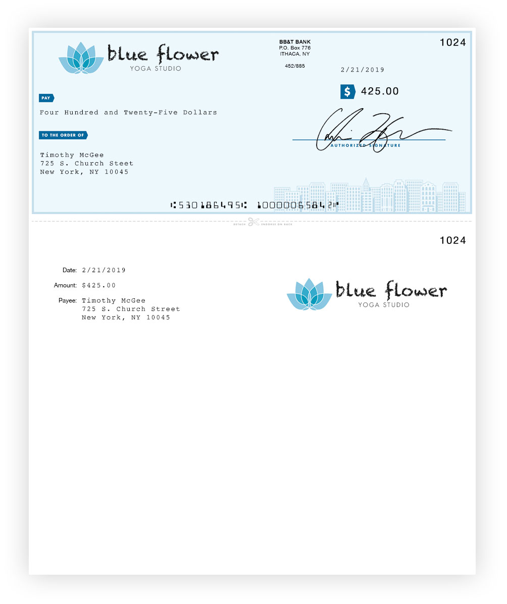 printable checks for quickbooks online