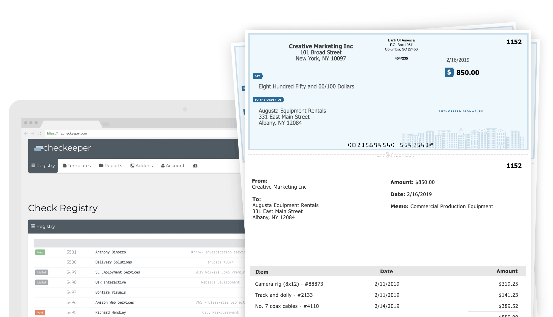 software to print checks at home